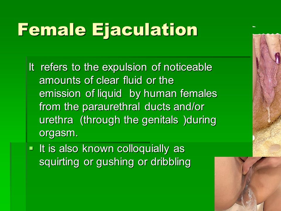 Female Ejaculation Ob gyn specialist Dr Muhammad El Hennawy ppt